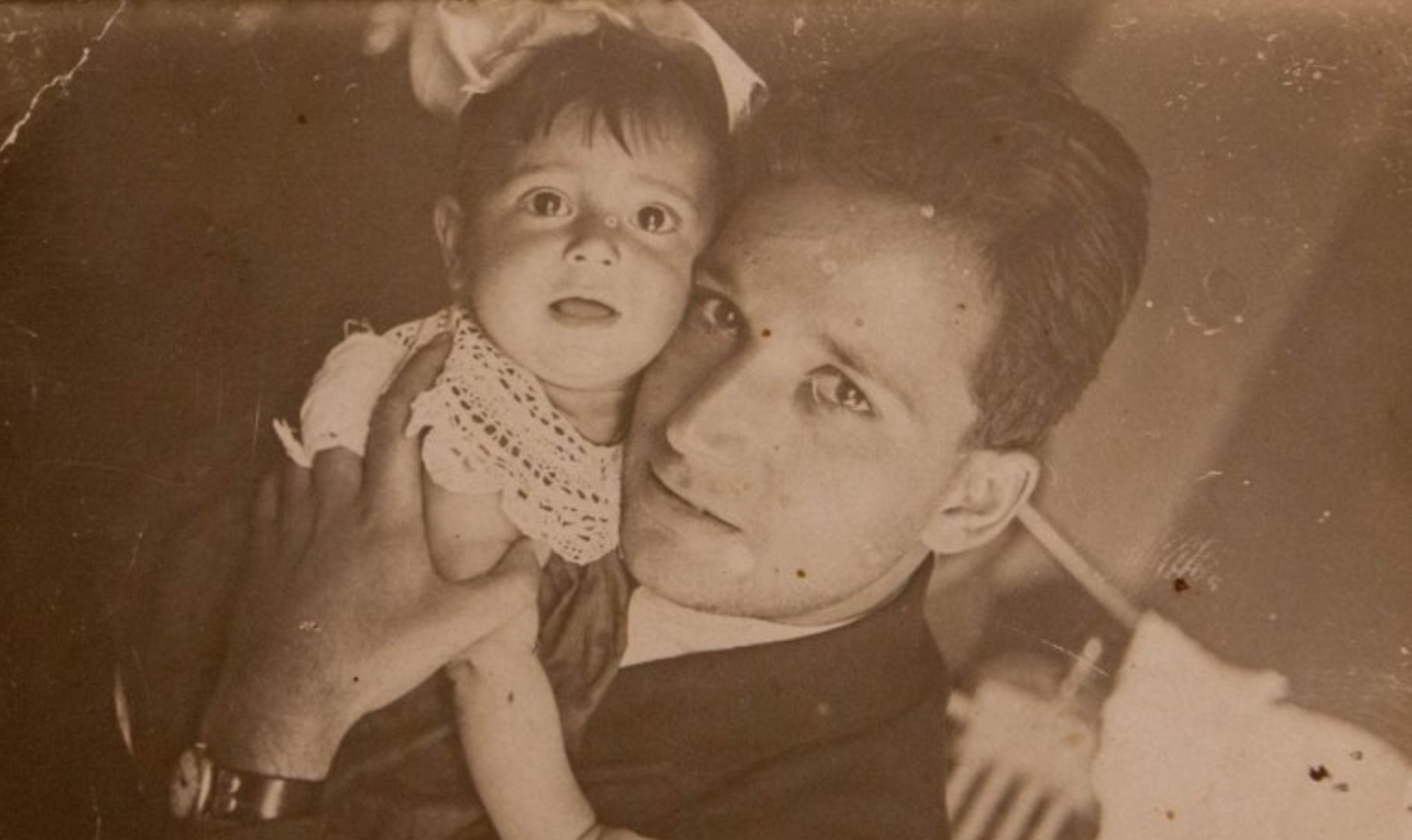 Печерский с дочерью Элеонорой до войны