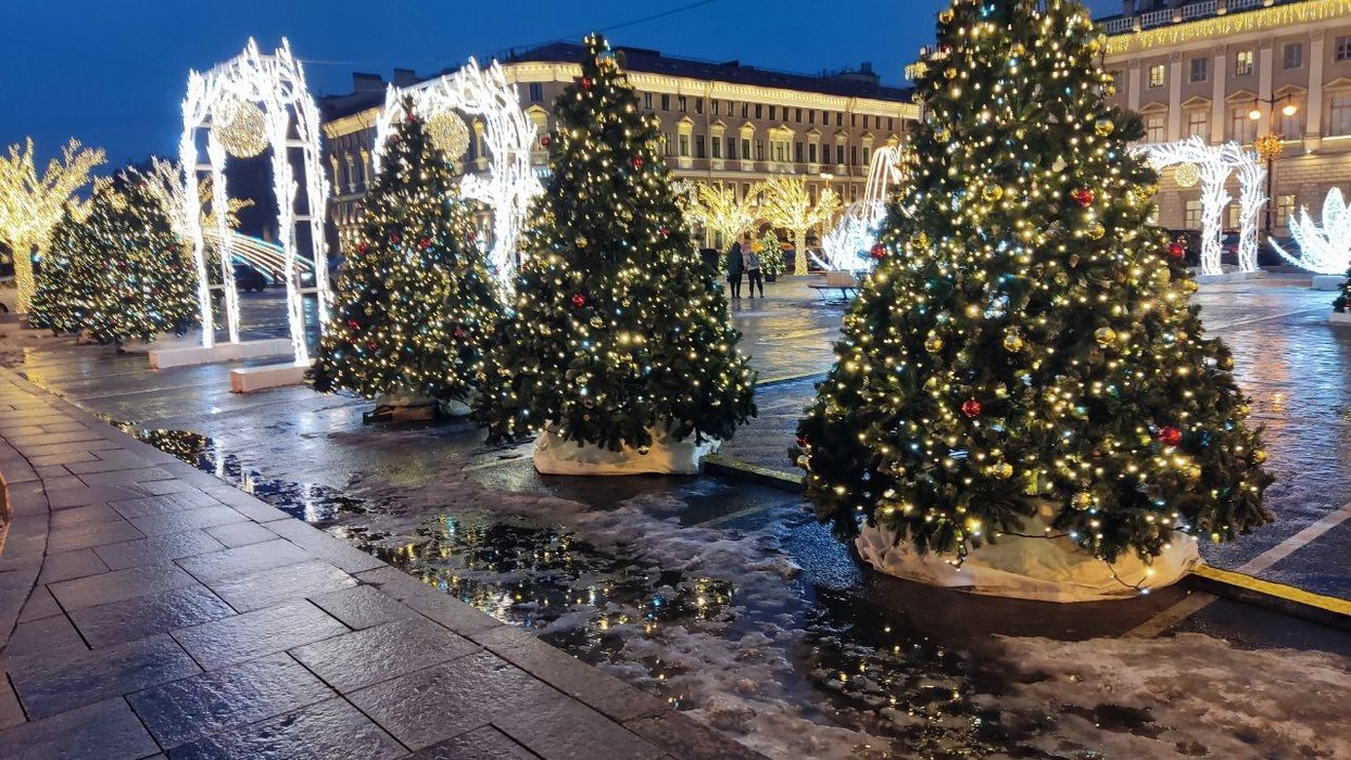 рождественские елки