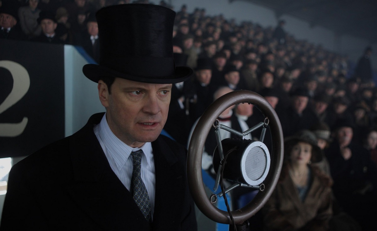 кадр из фильма "Король говорит" кадр из фильма "Король говорит"