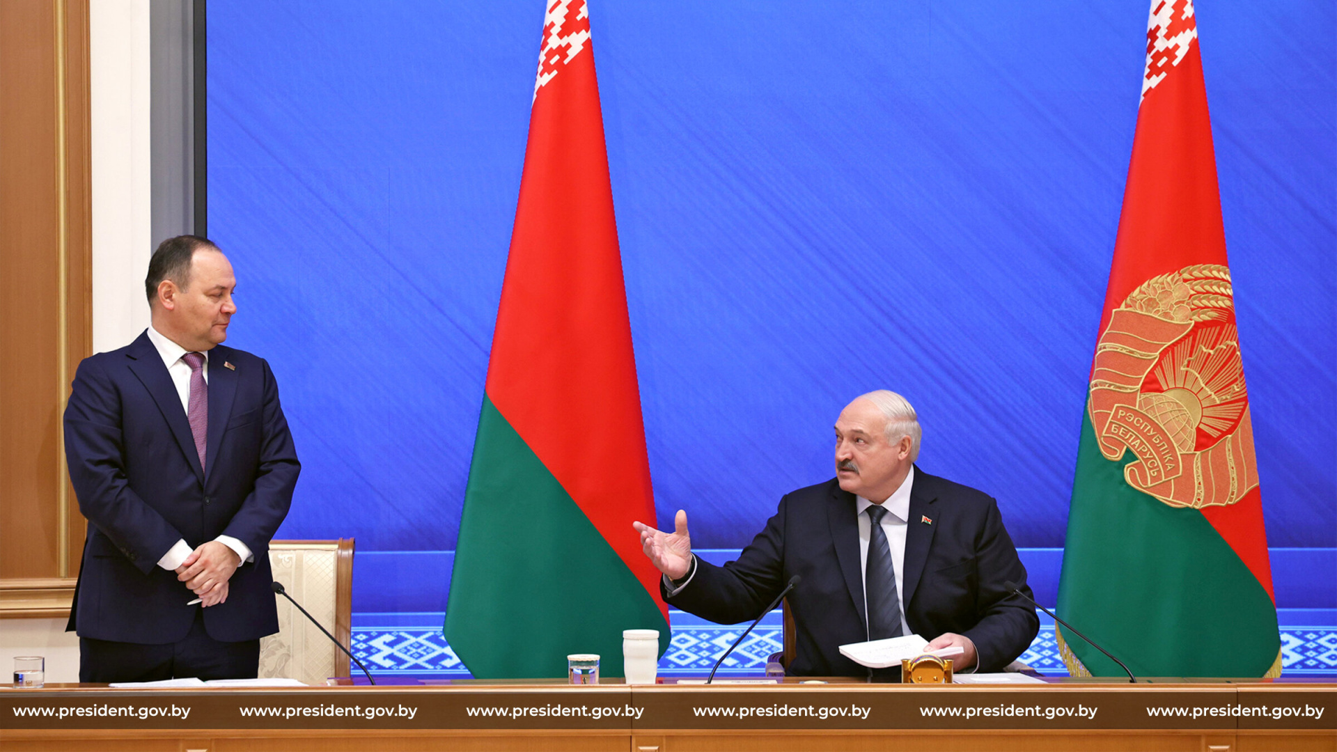 лукашенко и головченко