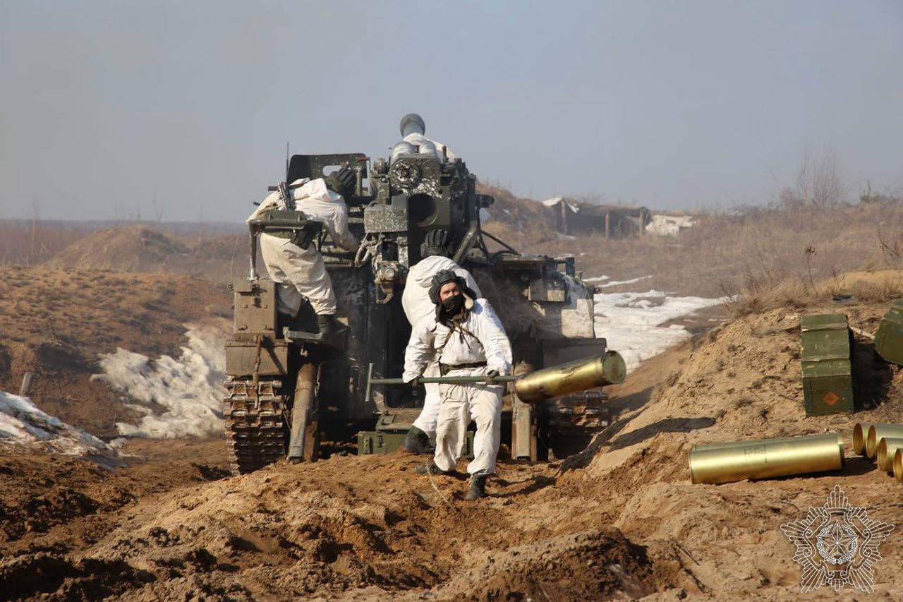 армия отрабатывает навыки