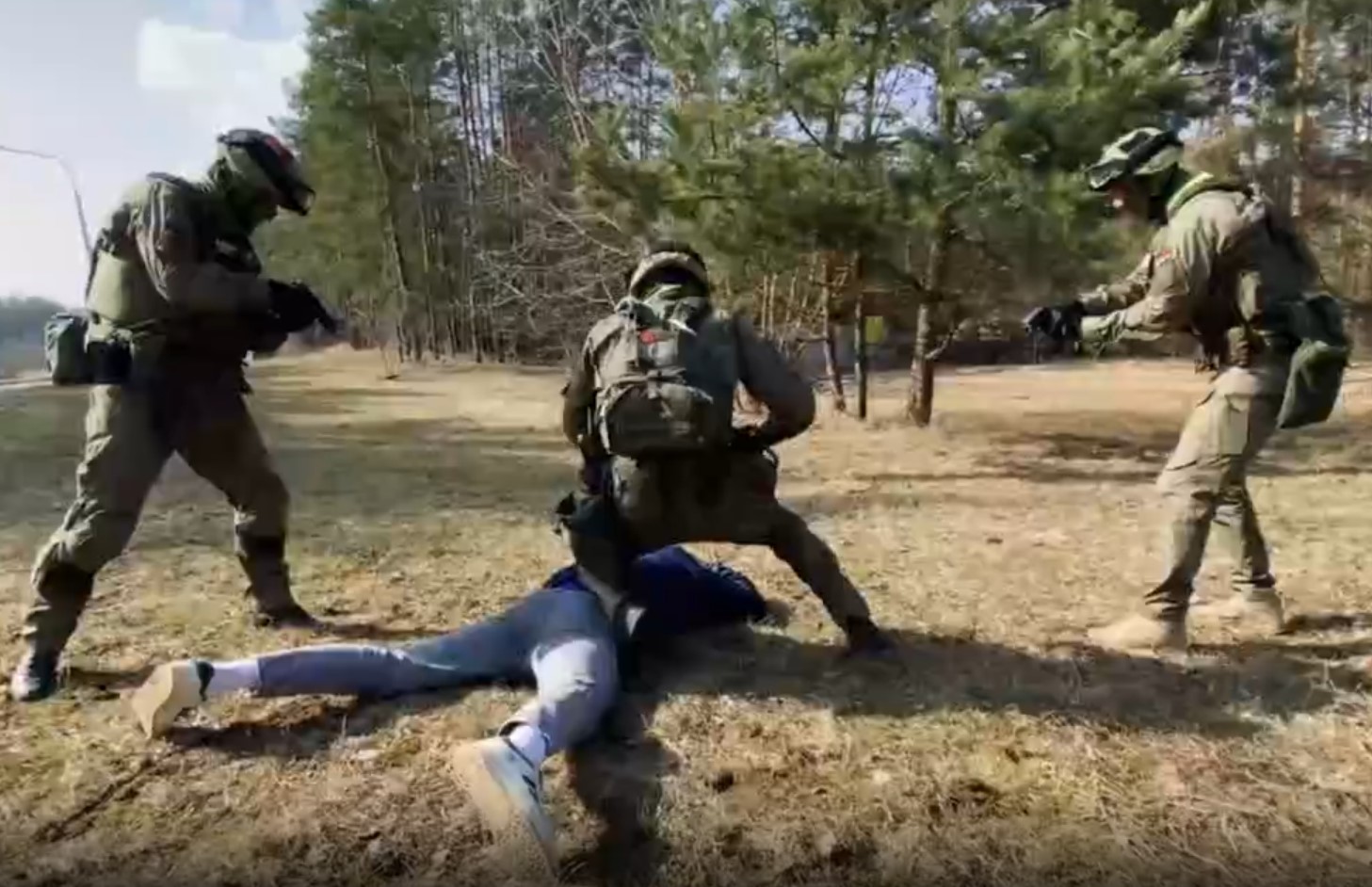 задержание курьера мошенников