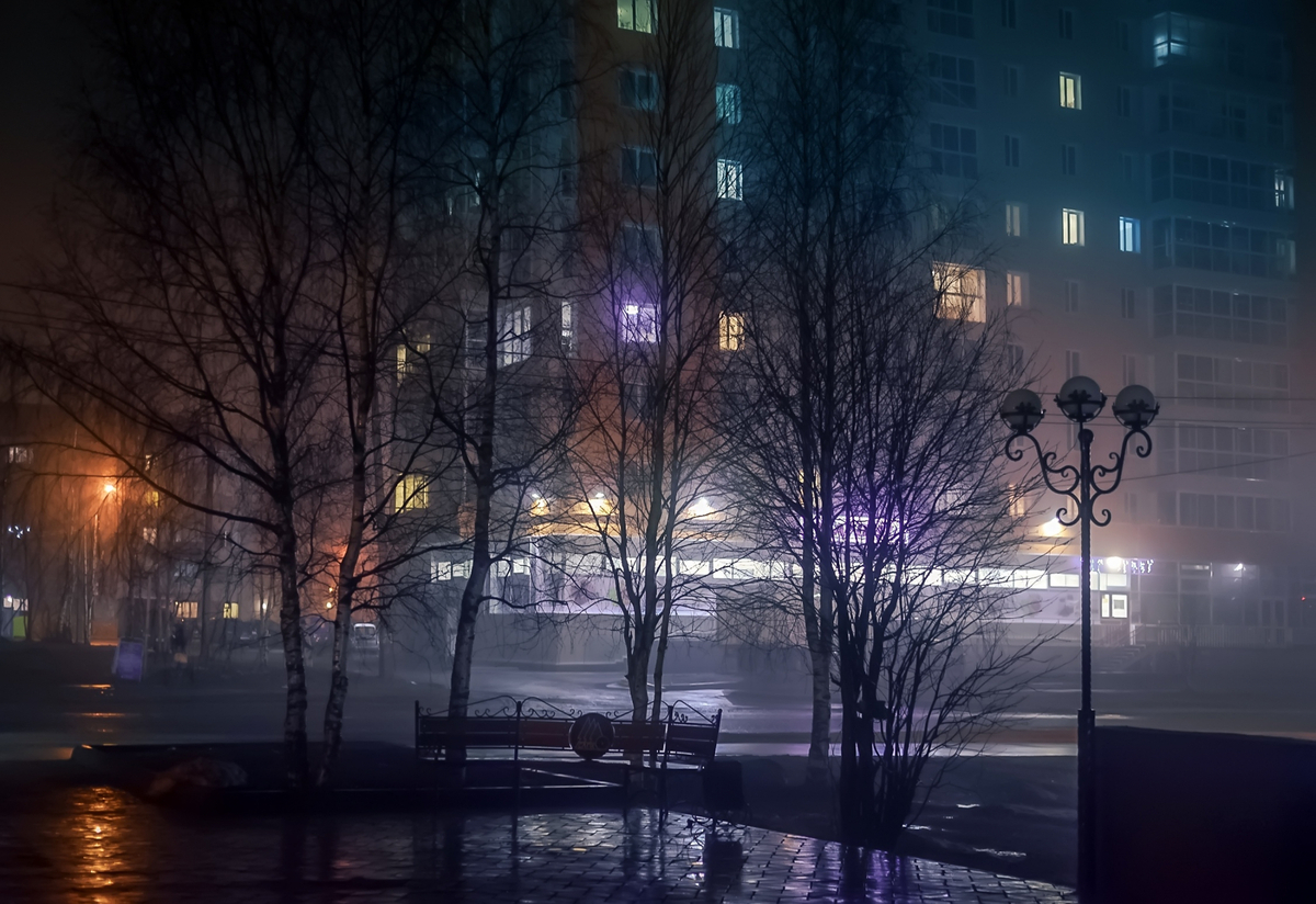 холодная ночь в апреле