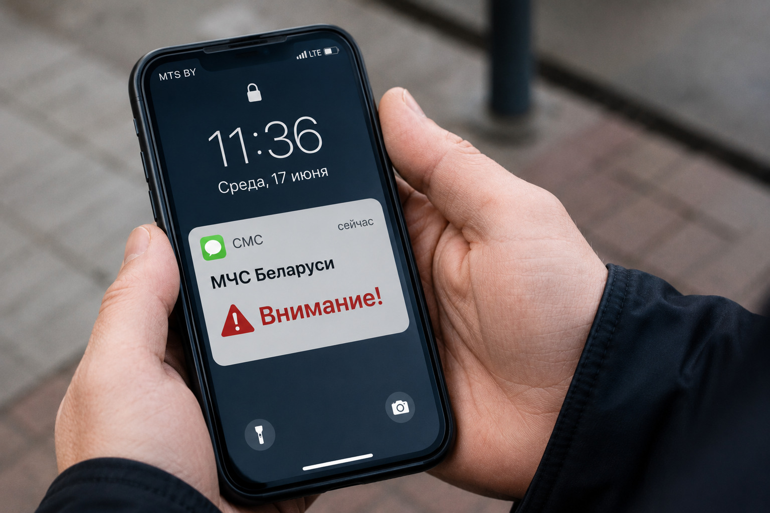 SMS от МЧС