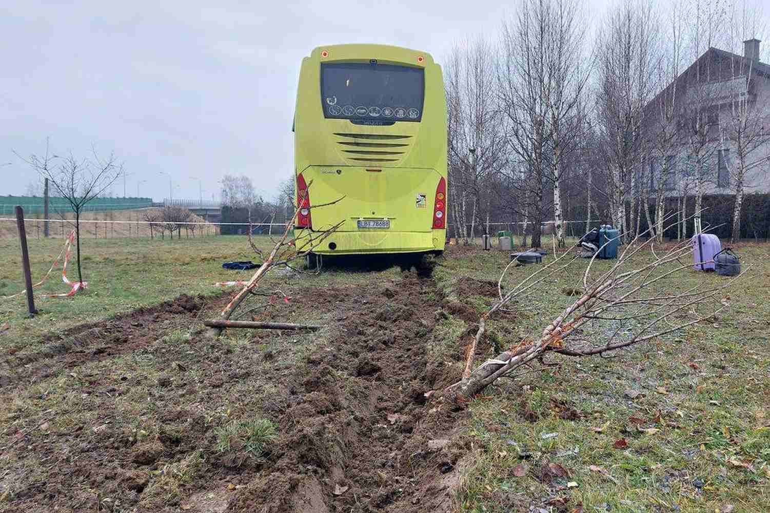 ДТП с автобусом в Польше