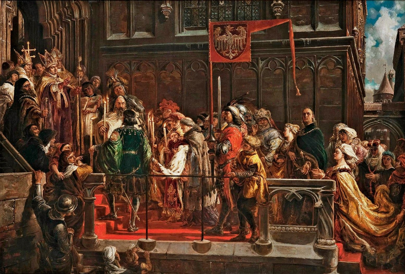 5-Крещение Владислава Варненчика. Картина Яна Матейко.png