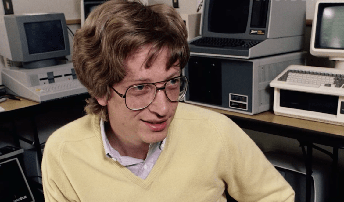 Гейтс в молодости