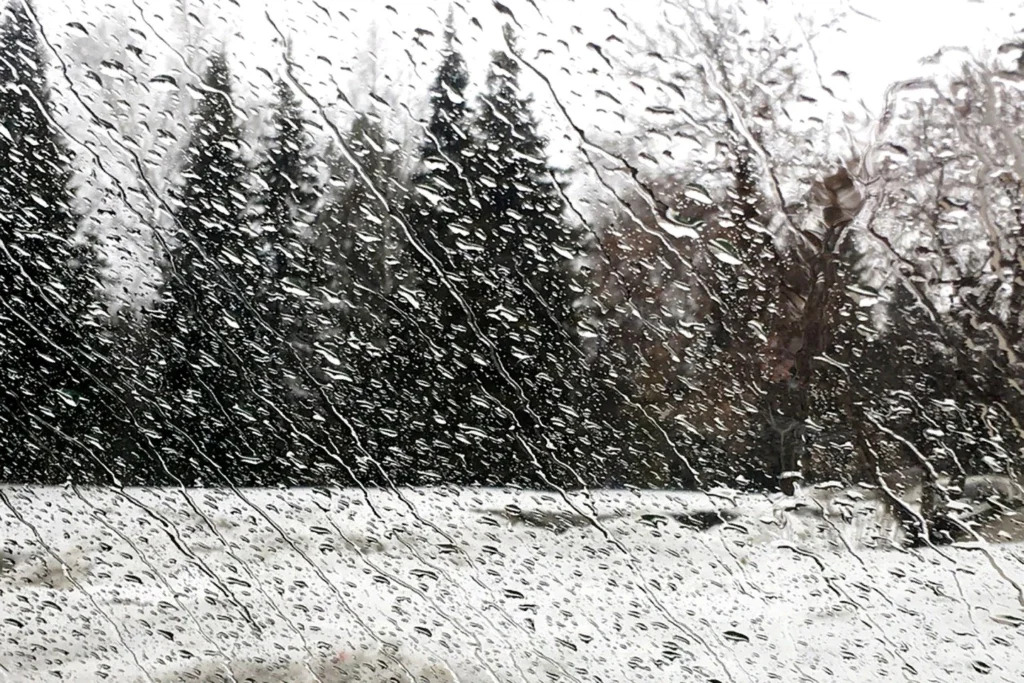 снег с дождем