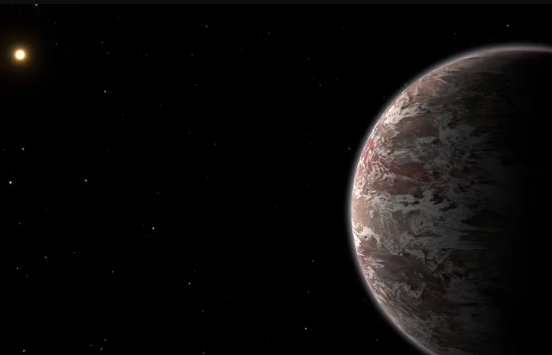 экзопланета, изображение носит иллюстрационный характер