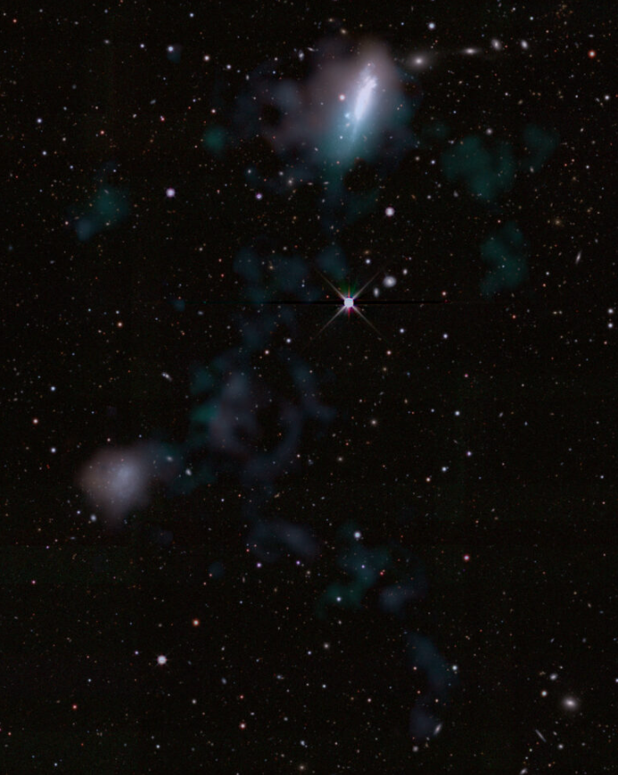 Радиогалактическое изображение нейтрального водорода внутри и вокруг NGC 4532 и DDO 137, полученное с помощью ASKAP