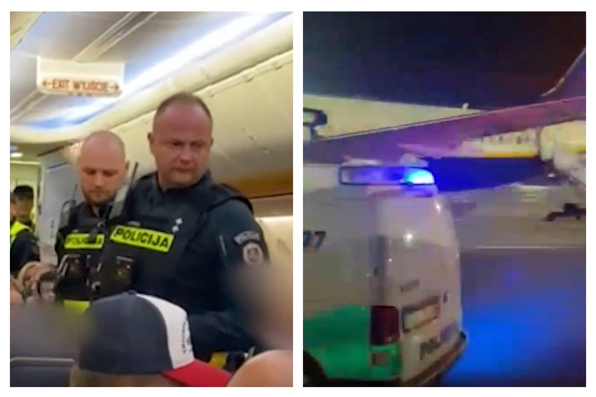 дебош в самолете