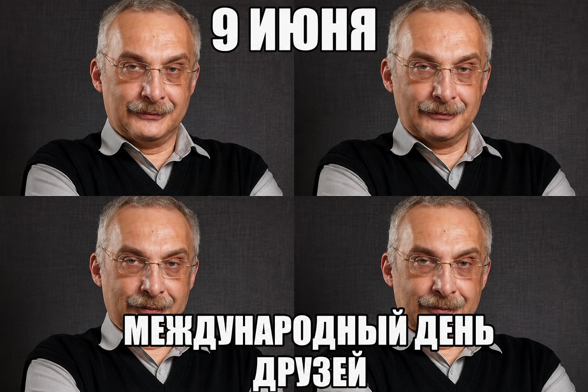 Друзь шутка, изображение снегерировано ИИ