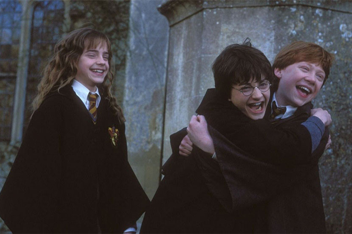 Кадр из фильма Гарри Поттер