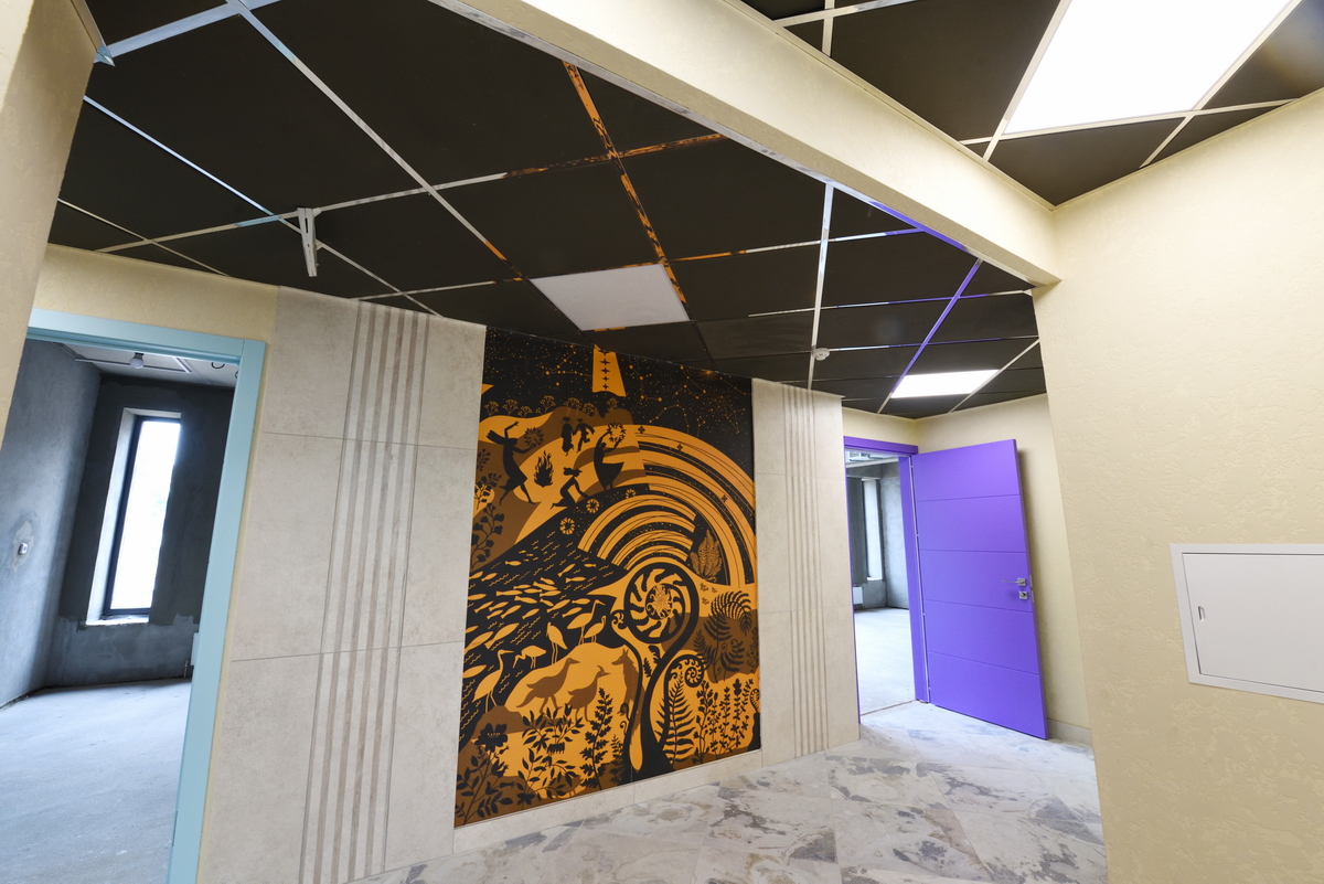 Фреска цветок папоротника