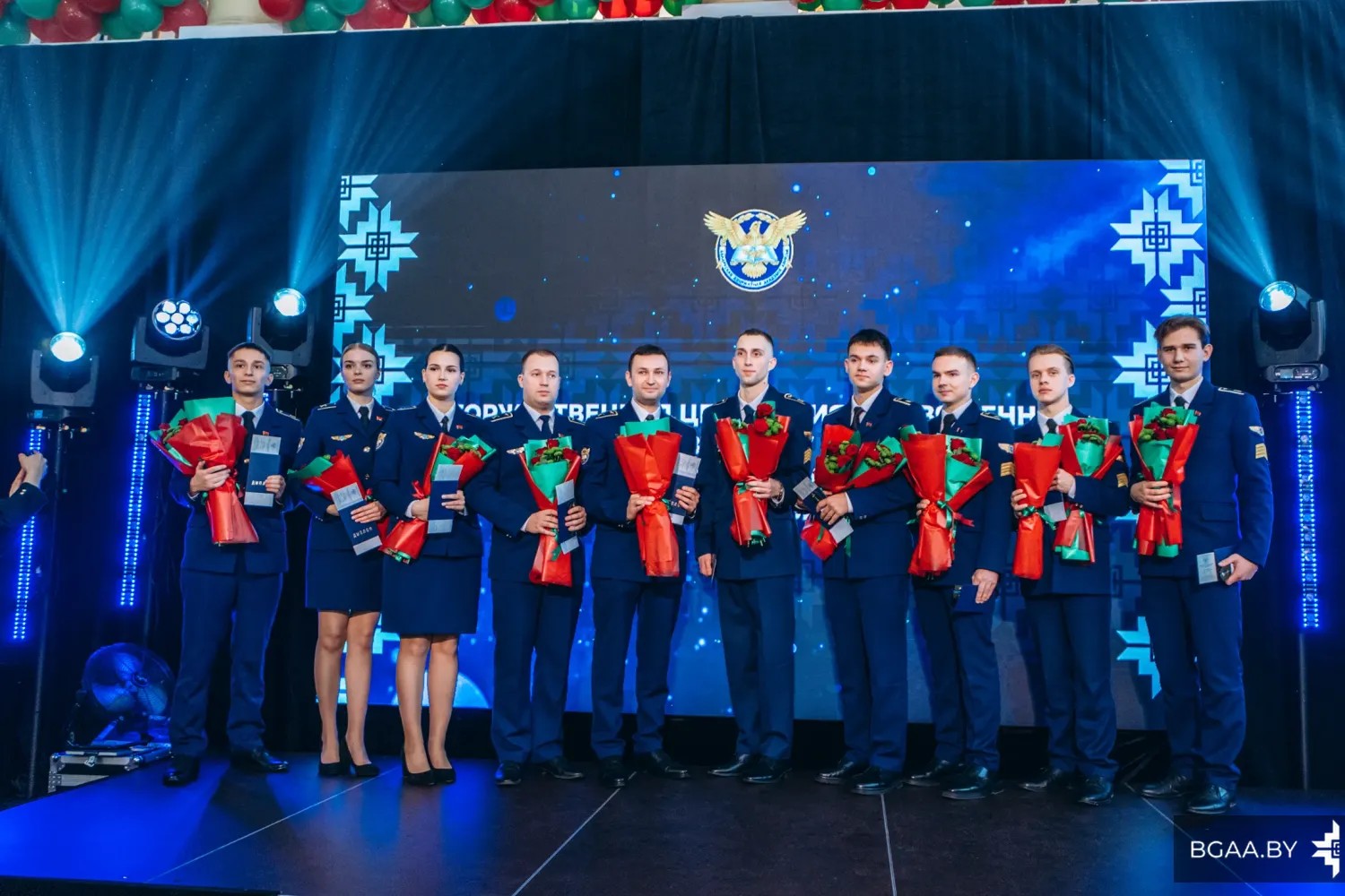 Во время выпускного в БГАА в 2025 году