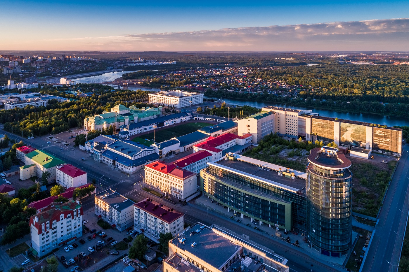 Уфа с высоты