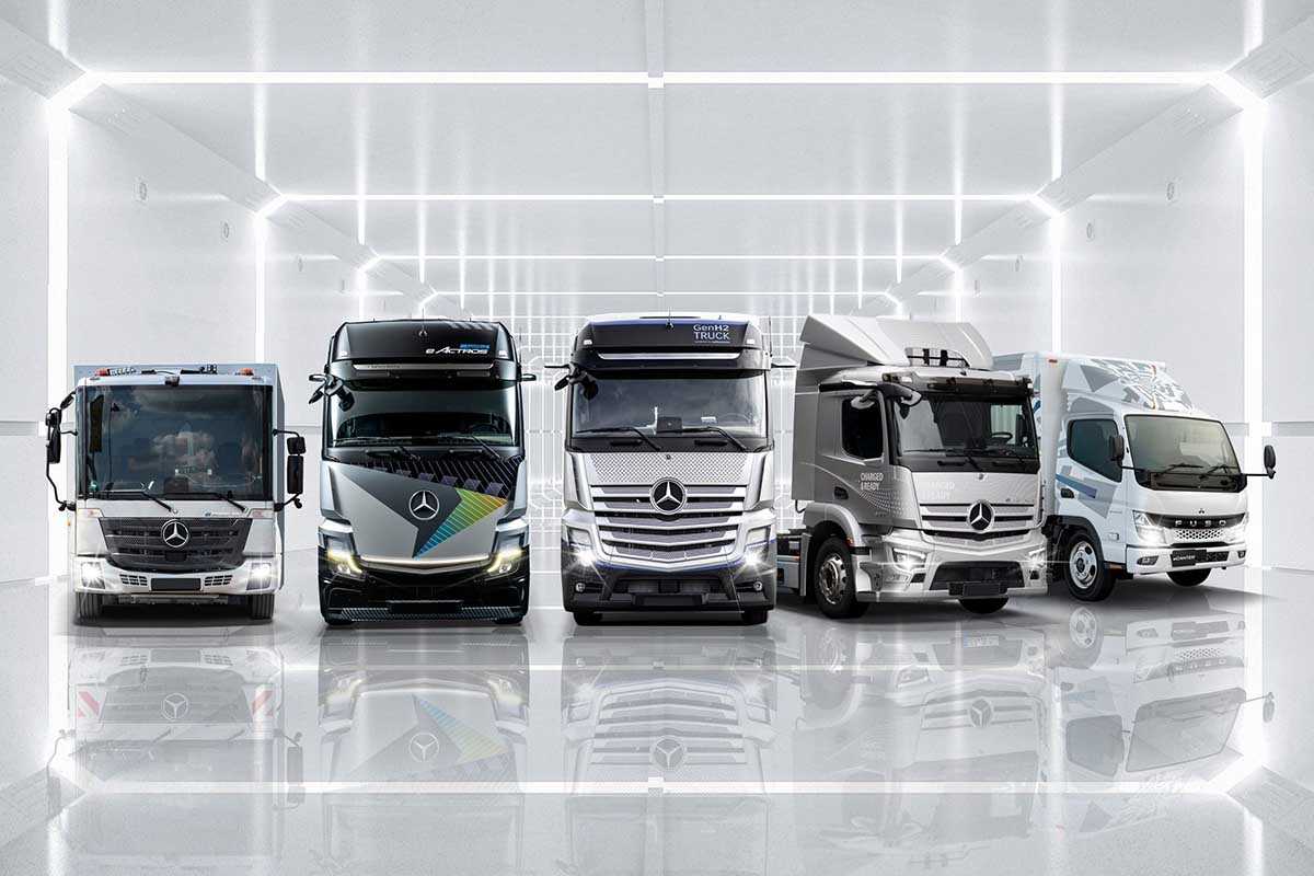 Семейство Daimler eTruck