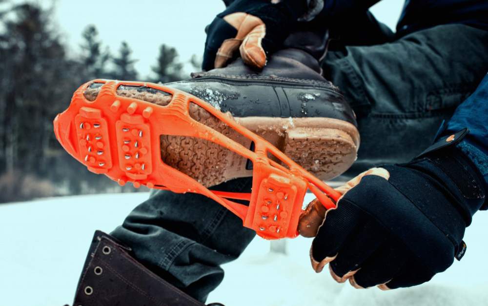 ледоход на обуви