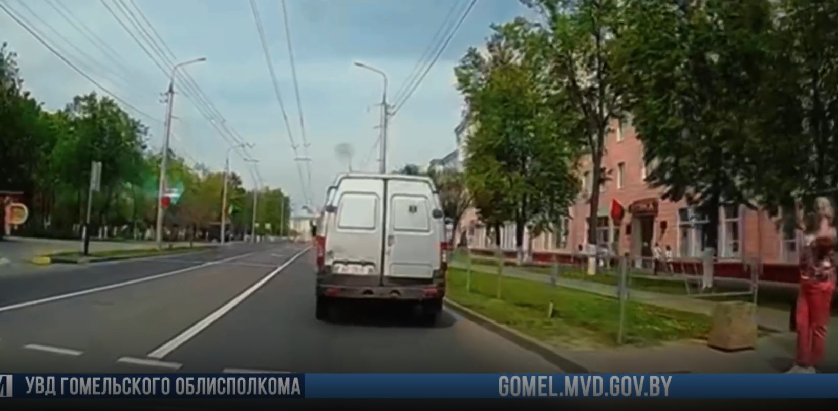 опасный обгон в Гомеле опасный обгон в Гомеле
