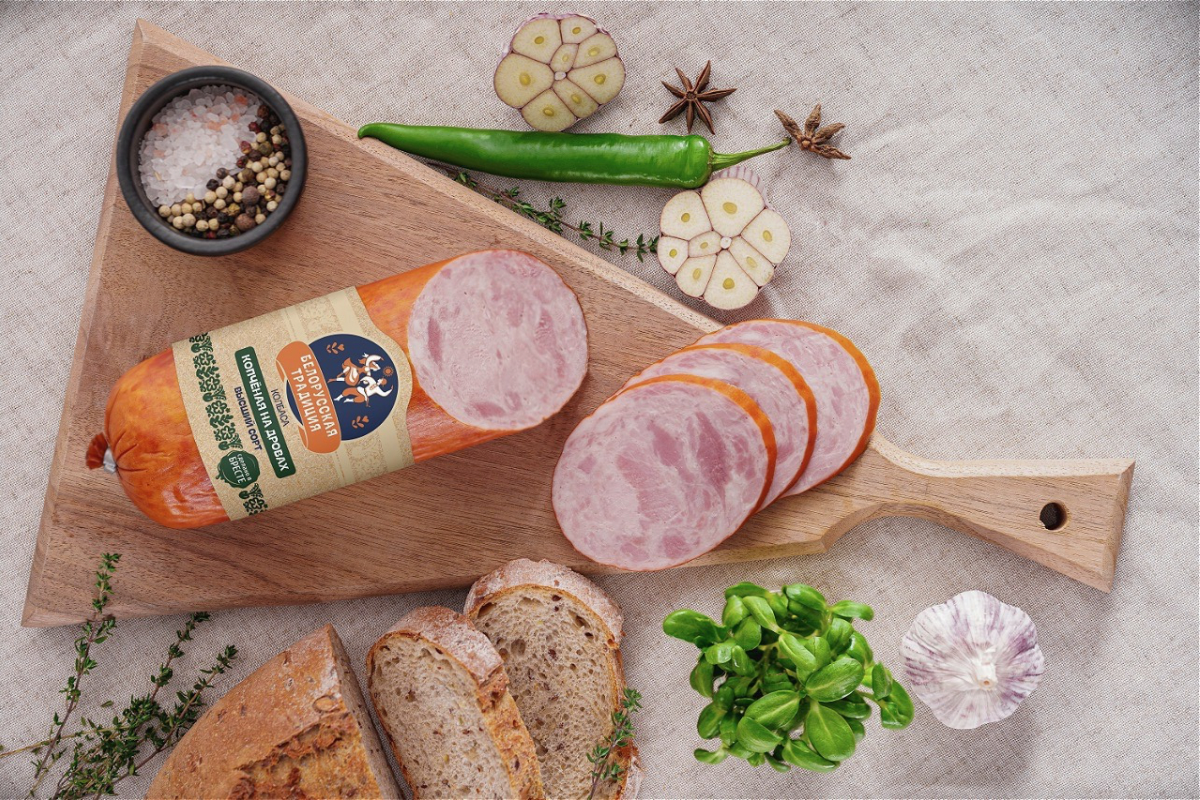 Инкофуд колбаса Копченая на дровах