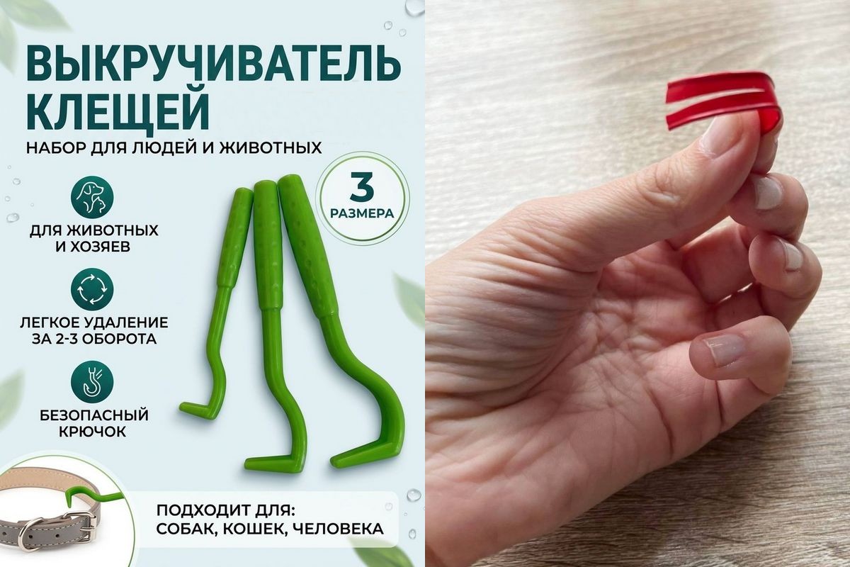 5-Выкручиватель клещей (слева) и самодельное устройство из зажима для хлеба (справа).jpg