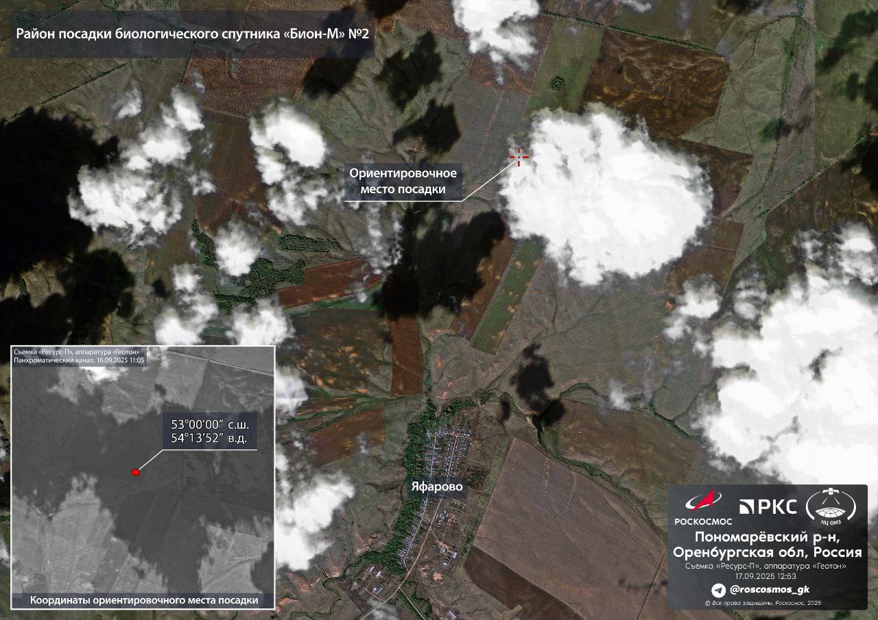 Место посадки