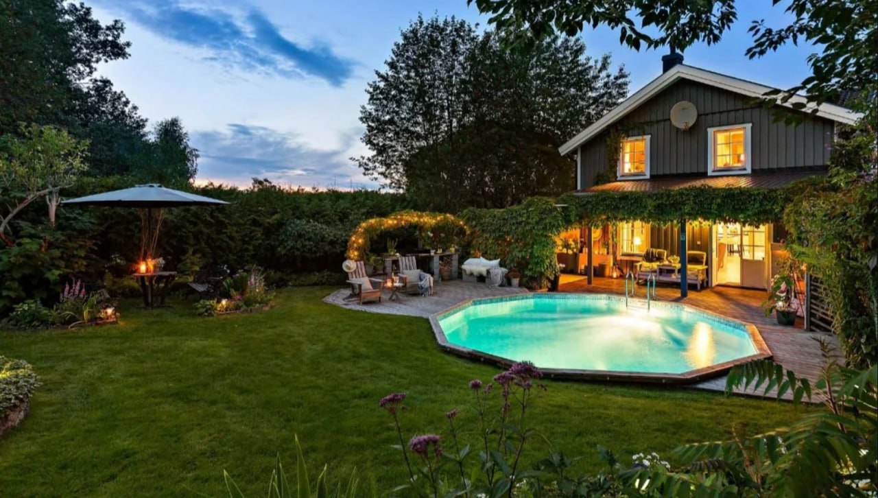 красивый участок