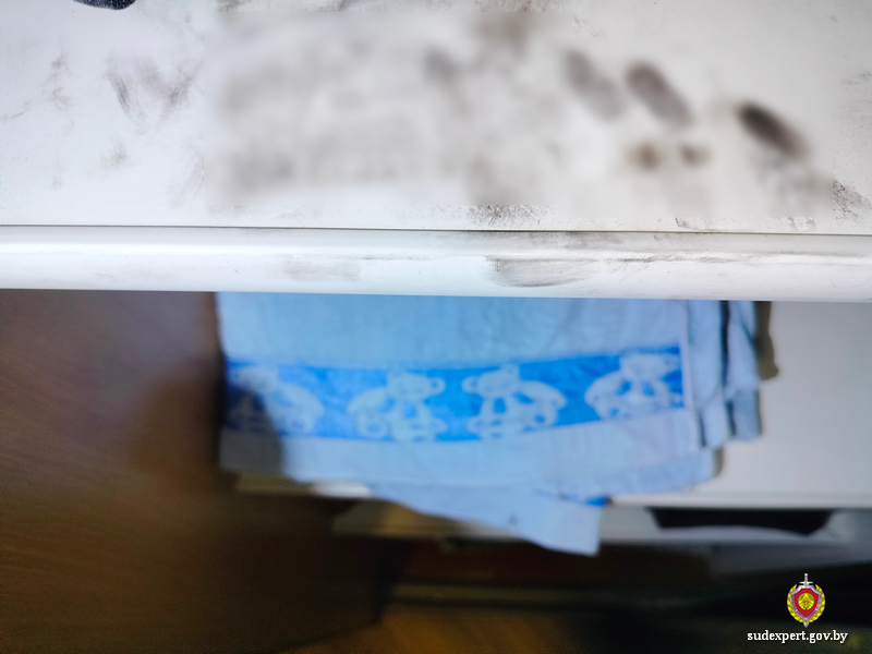 следы на полке