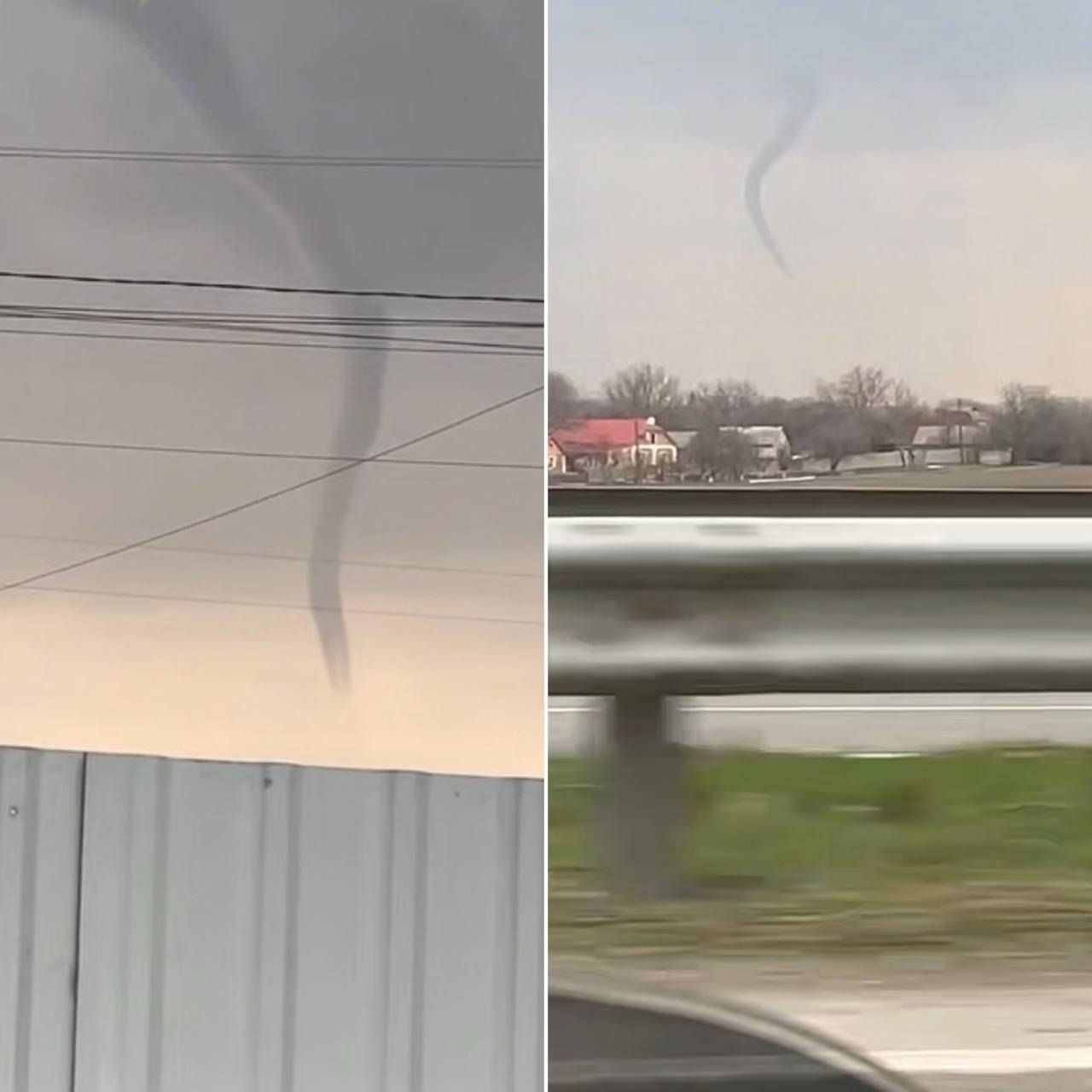 смерч немезоциклонного происхождения в Полтавской области