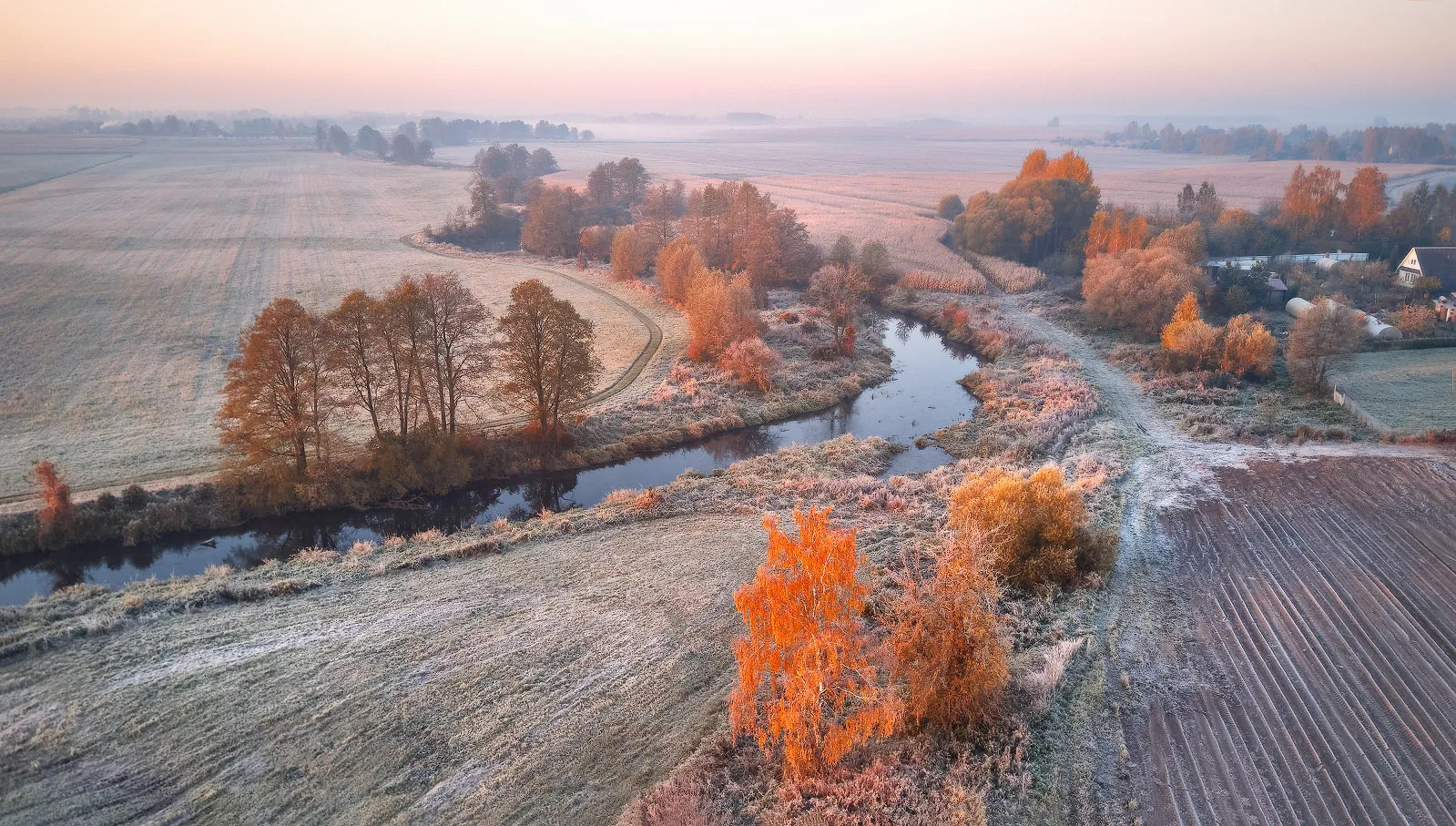 первые заморозки осенью