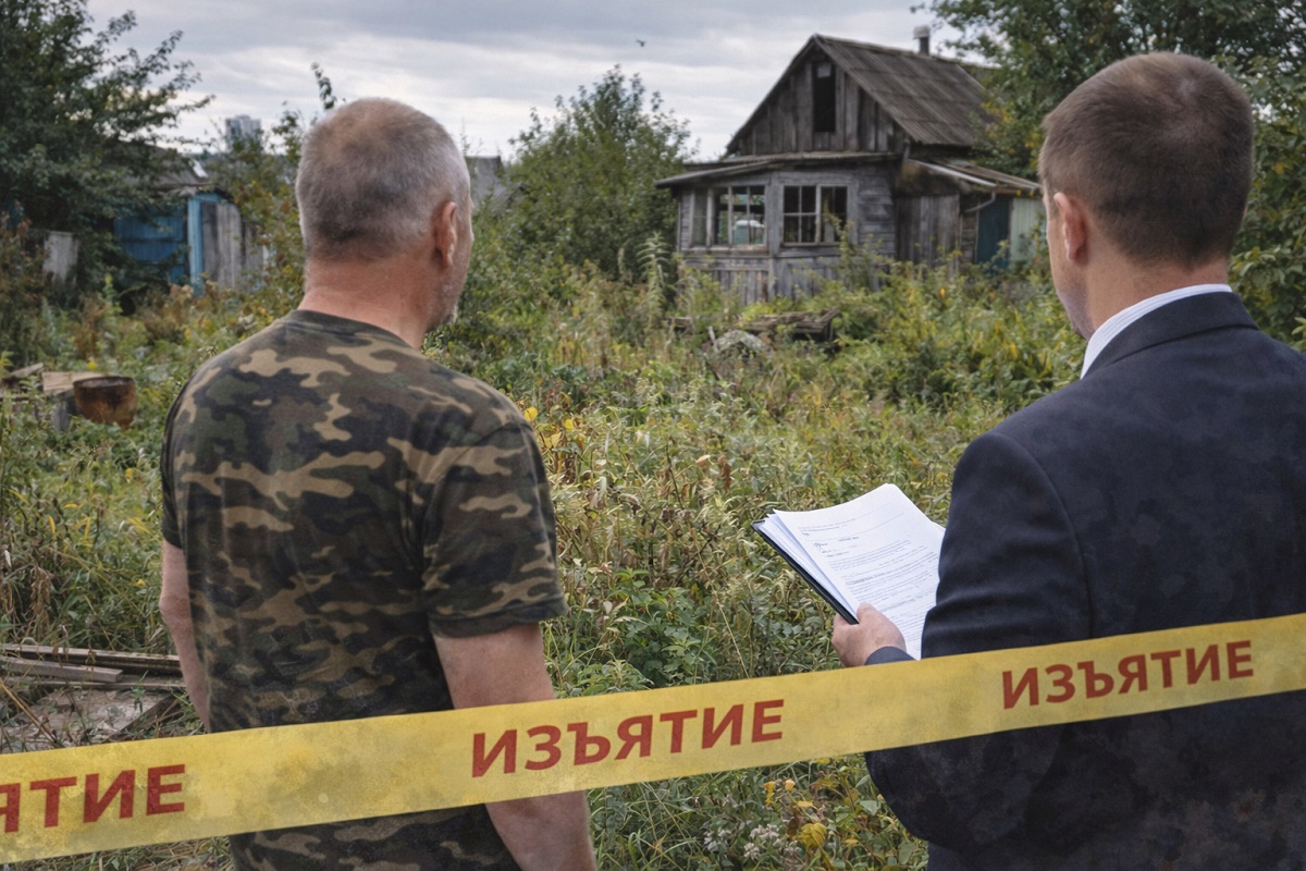 изъятие участка