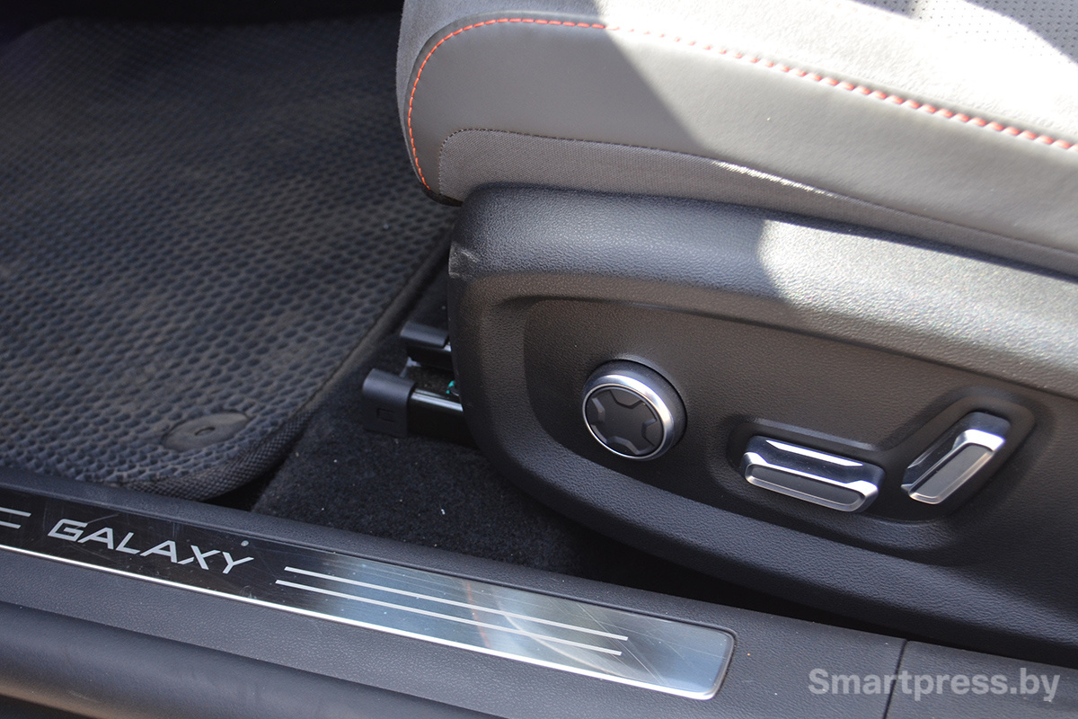 Электрорегулировки водительского сидения Geely Galaxy E8