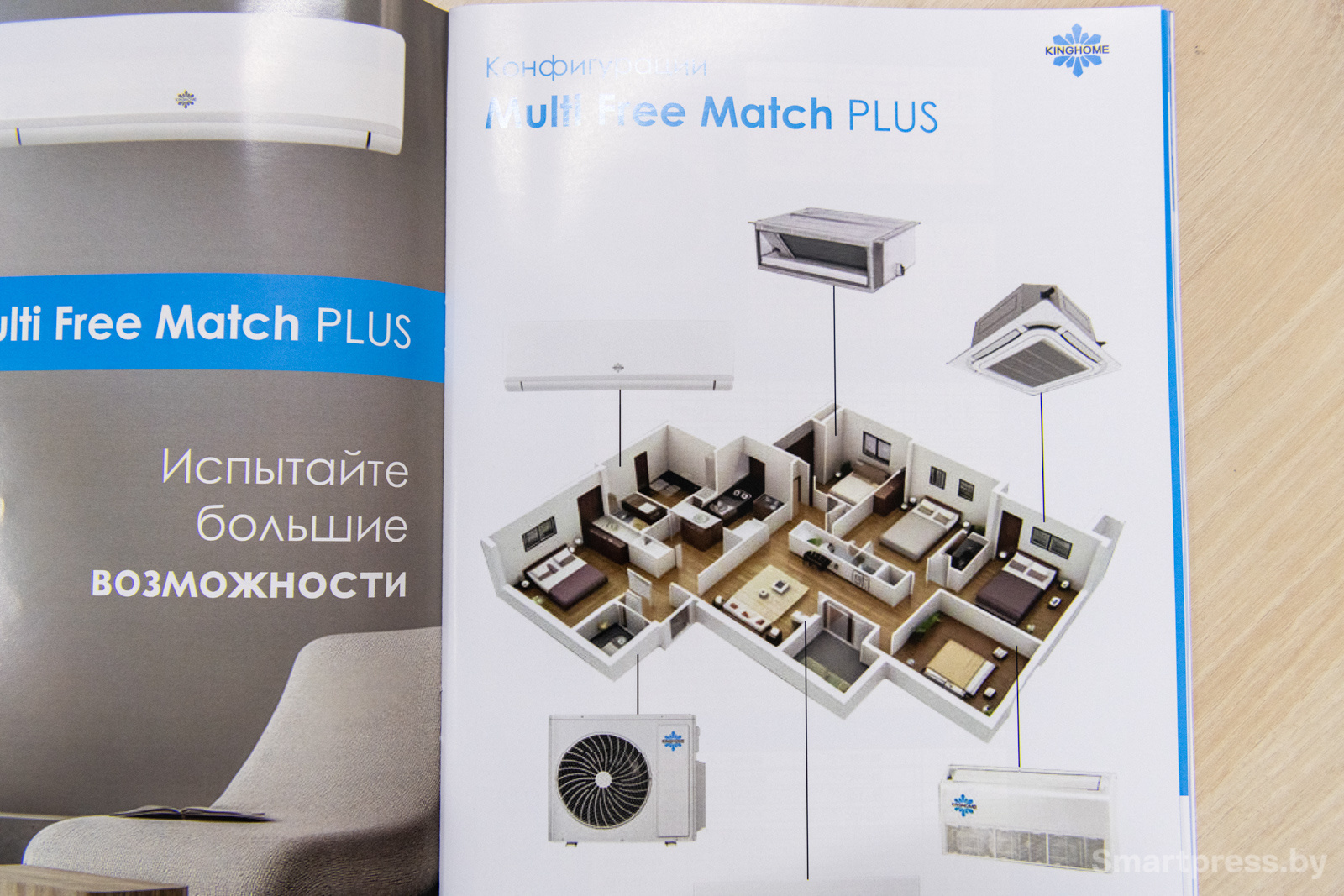 Кондиционеры KingHome мультисистема Кондиционеры KingHome мультисистема