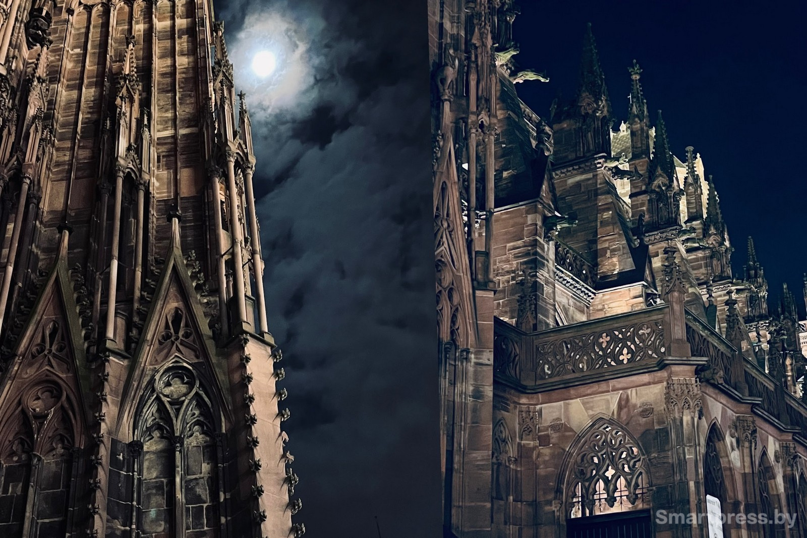 14-Страсбург 2025. Нотр Дам ночная подсветка.jpg