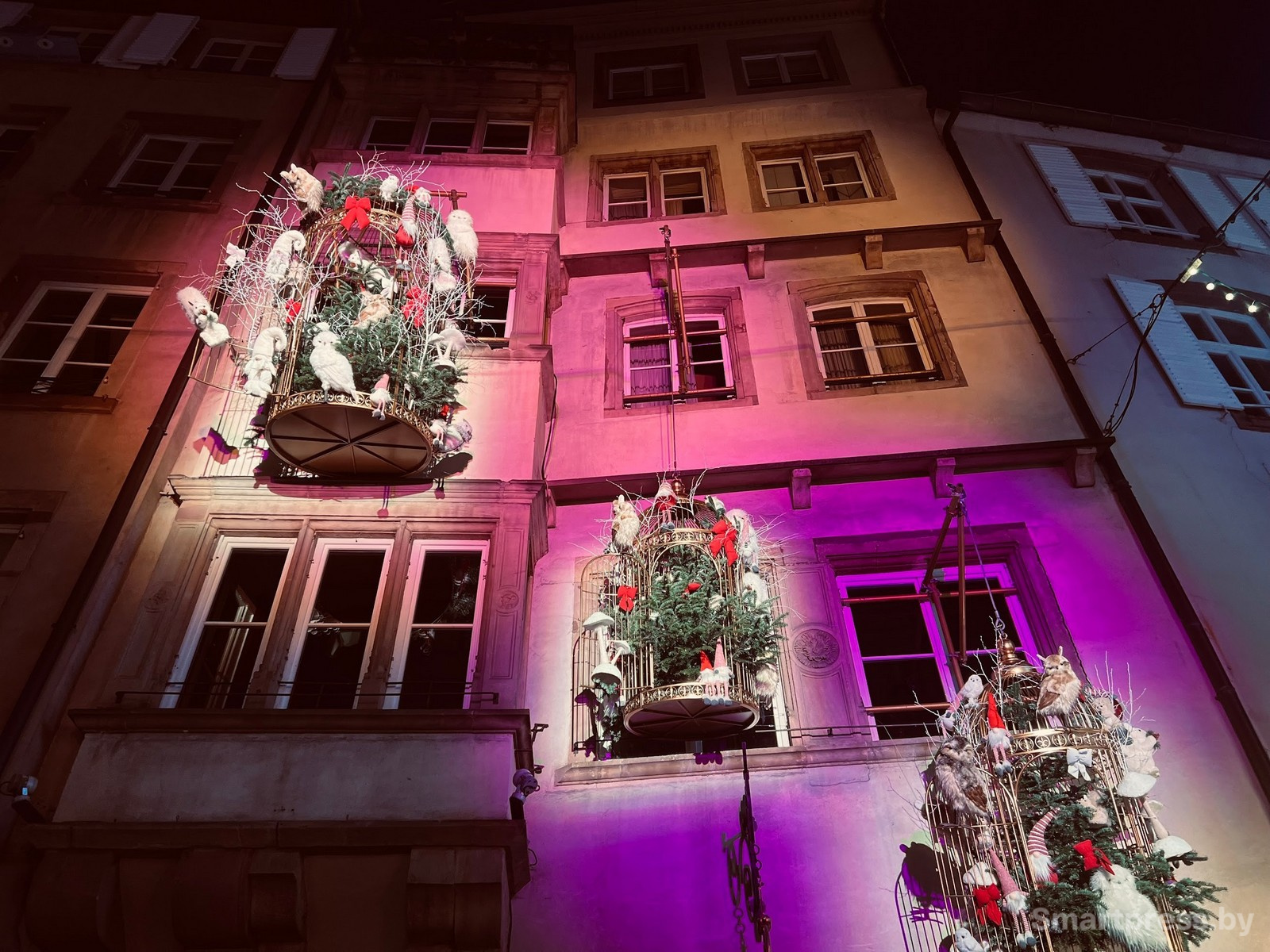 15-Страсбург 2025. Нотр-Дам ночная подсветка.jpg