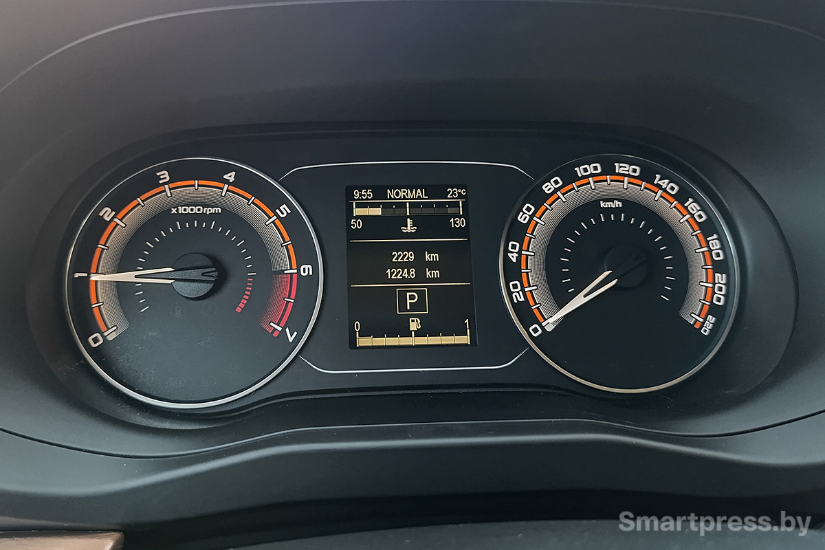 Lada Iskra приборная панель