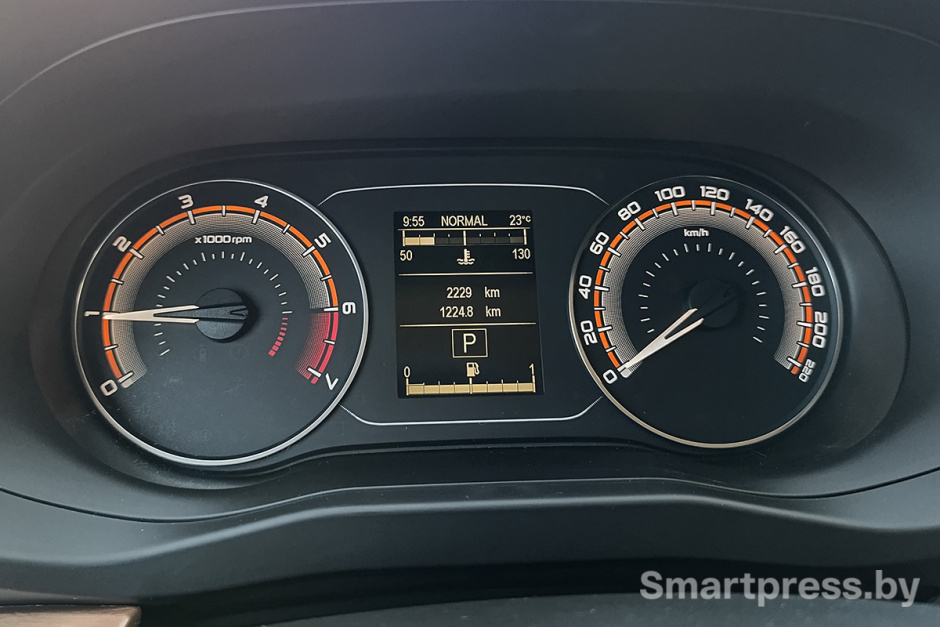 Lada Iskra приборная панель