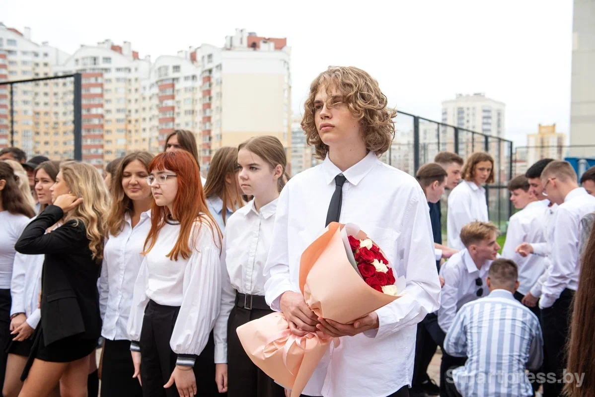 День знаний в минской школе 