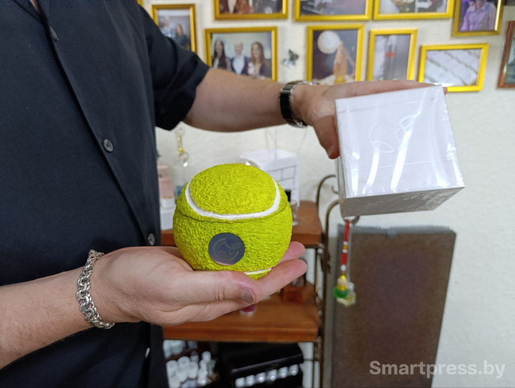 Аромат Влада Рекунова для Белорусской теннисной федерации 