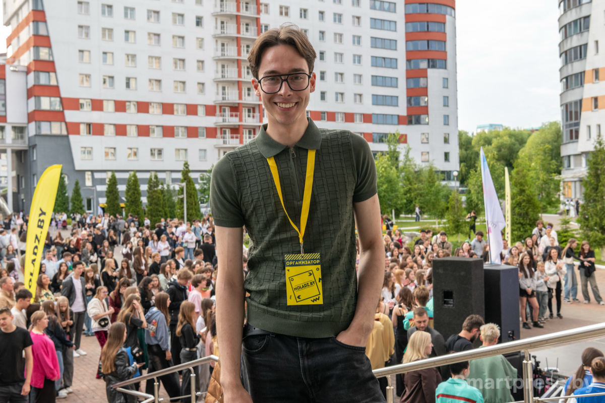 Один из организаторов MOLADZ.BY FEST Илья Майсюк