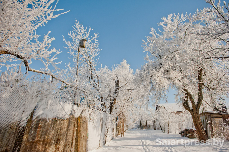 зима снежная-деревня зима снежная-деревня