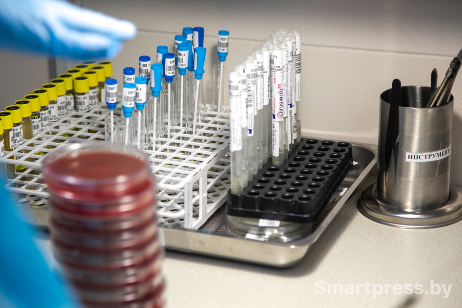 Пробирки с образцами