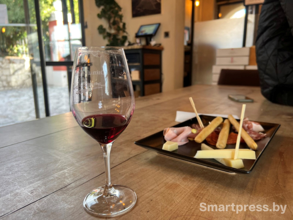 Вино на виноградниках Ниццы 