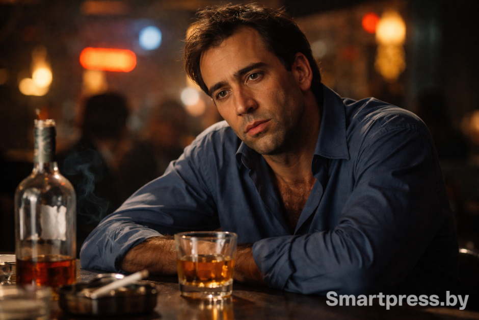 Николас Кейдж в Покидая Лас-Вегас Николас Кейдж в Покидая Лас-Вегас