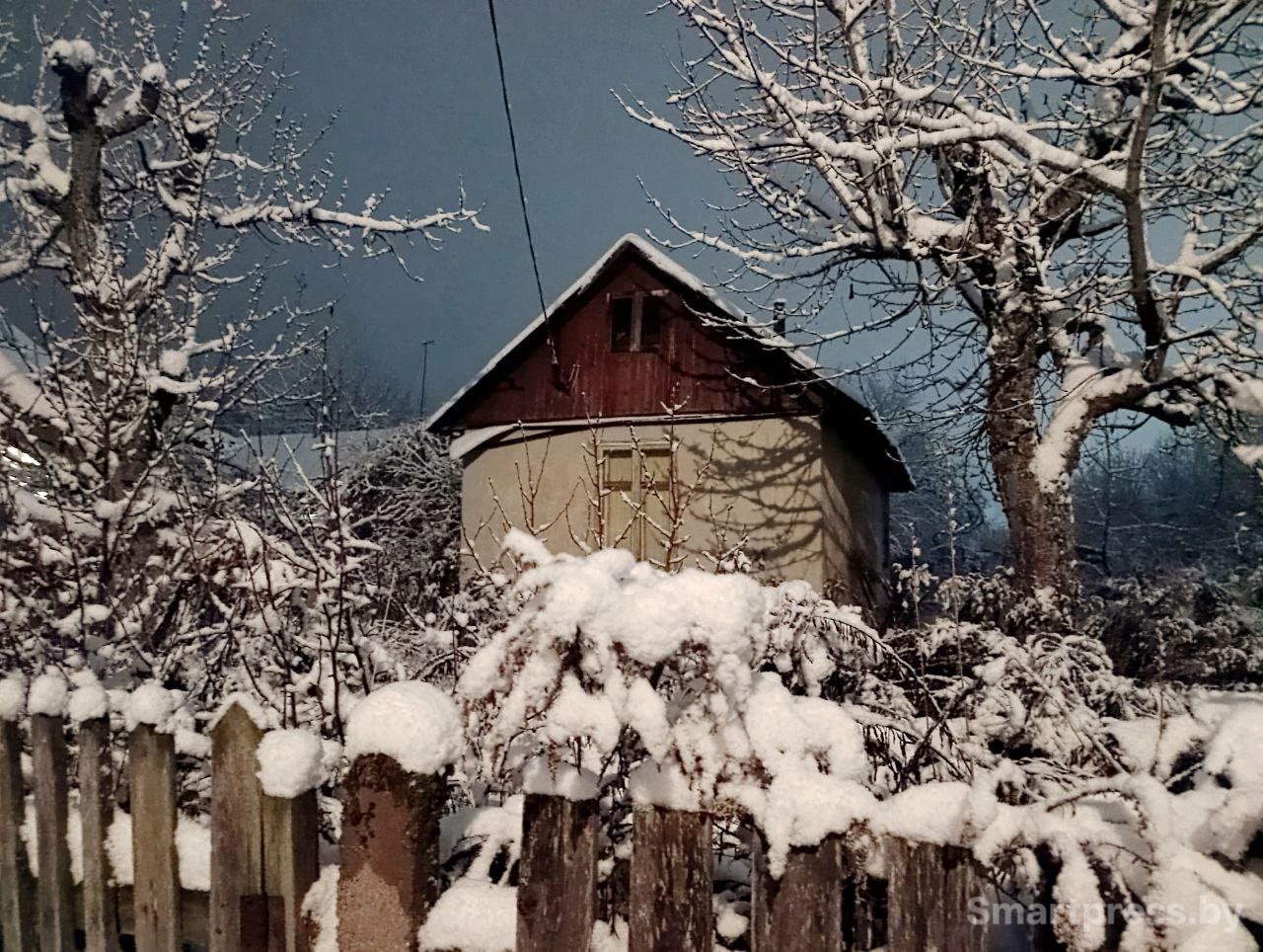 зимняя хата