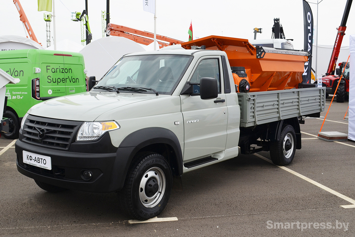 Пескоразбрасыватель на базе УАЗ