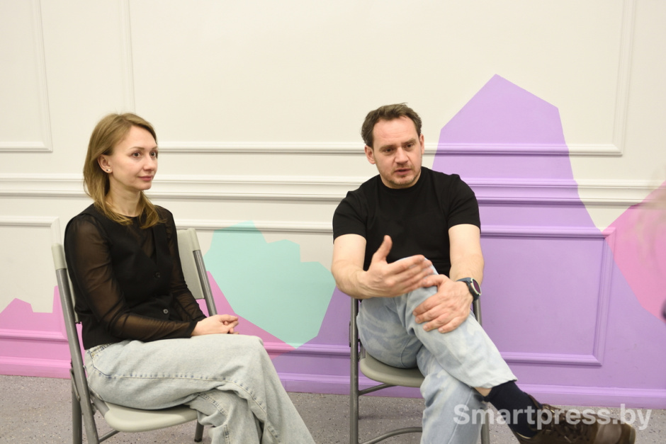 Сооснователи бизнес сообщества “Оунер” Екатерина Стрыгина и Андрей Карпенко