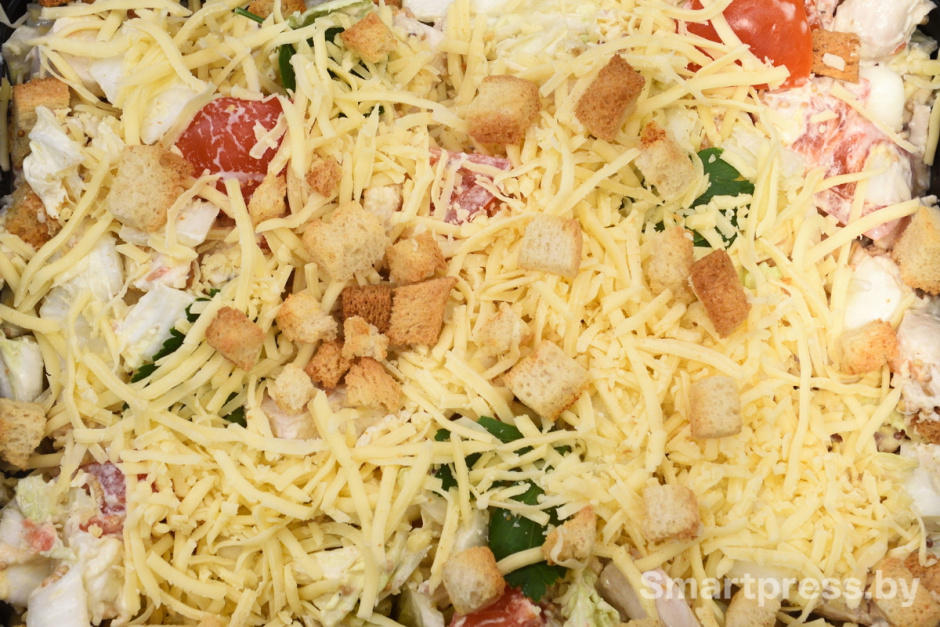 Новогодний стол цезарь