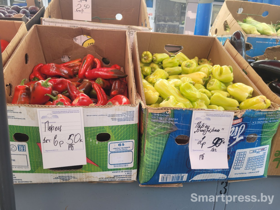 Перцы на Комаровке