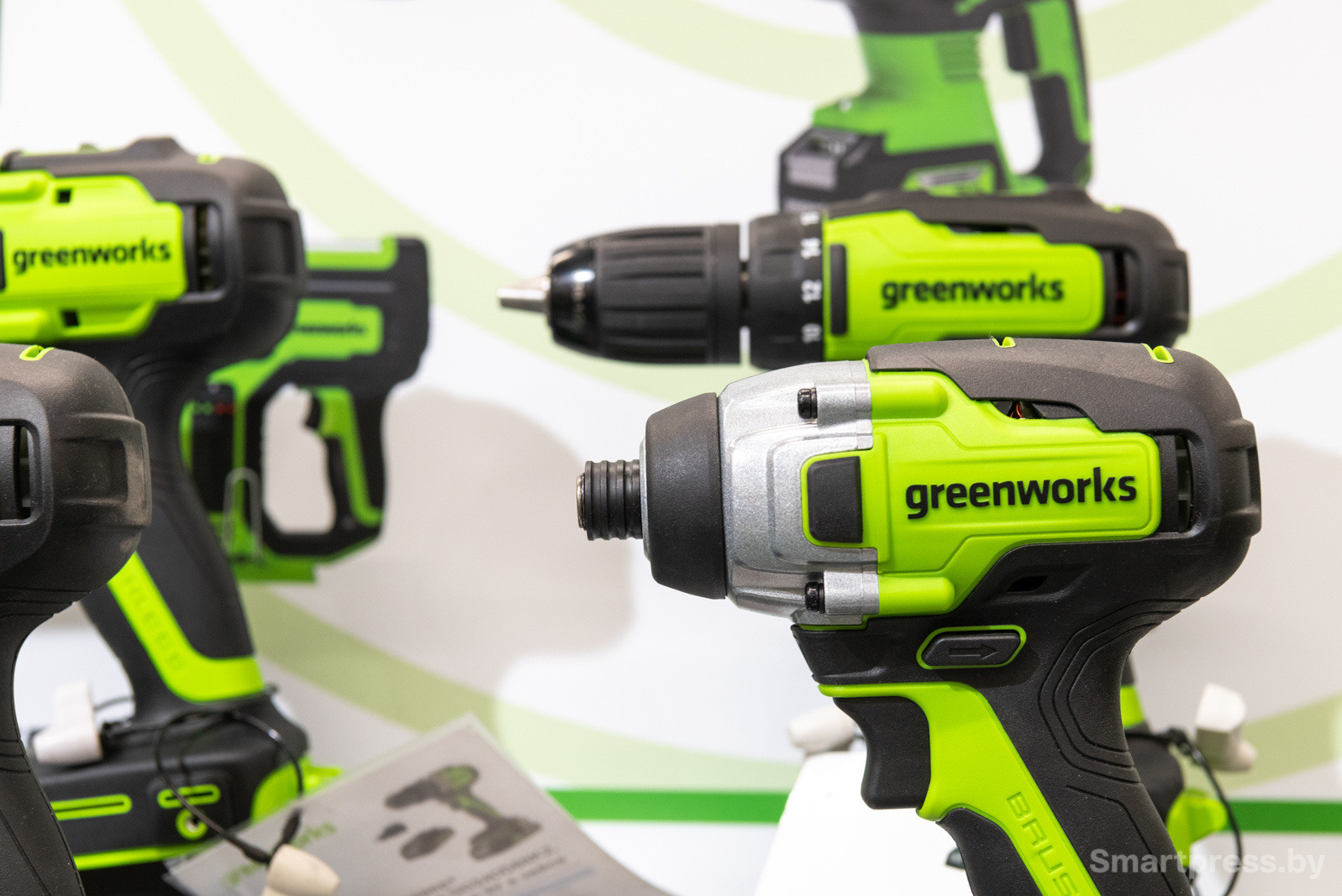 Шуруповерты Greenworks